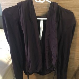 Purple lulu casual jacket